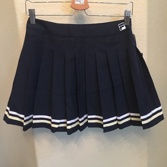 NWT~FILA Navy Palma Pleated Tennis Skirt Size Sml NWT NWT~FILA Navy Palma Pleated Tennis Skirt Size Sml NWT